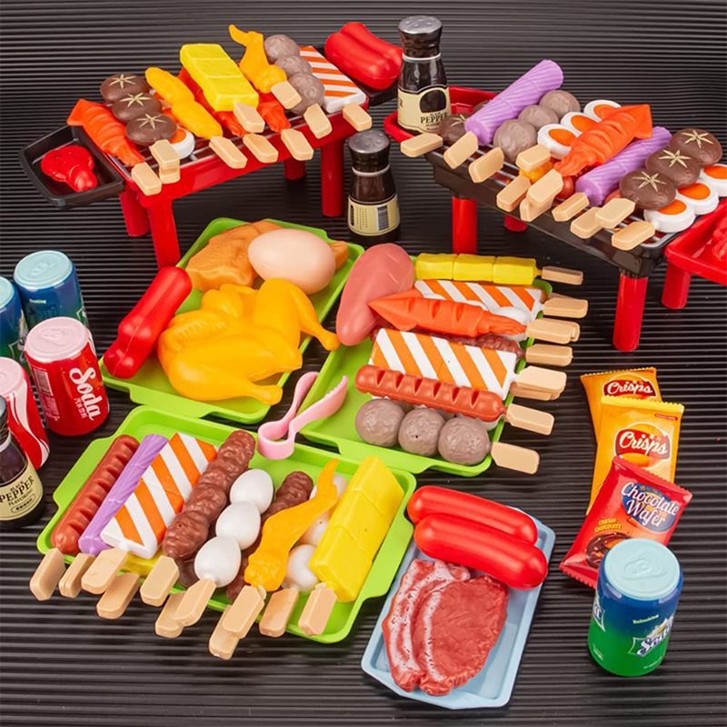 Home Cooking Game - Baby Dress Up Kitchen Toys BBQ