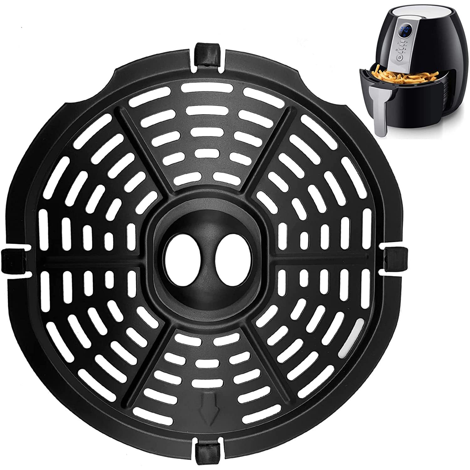 Airfryer Basket Replacement Gr - đánh giá và giá Paella Pan Steel