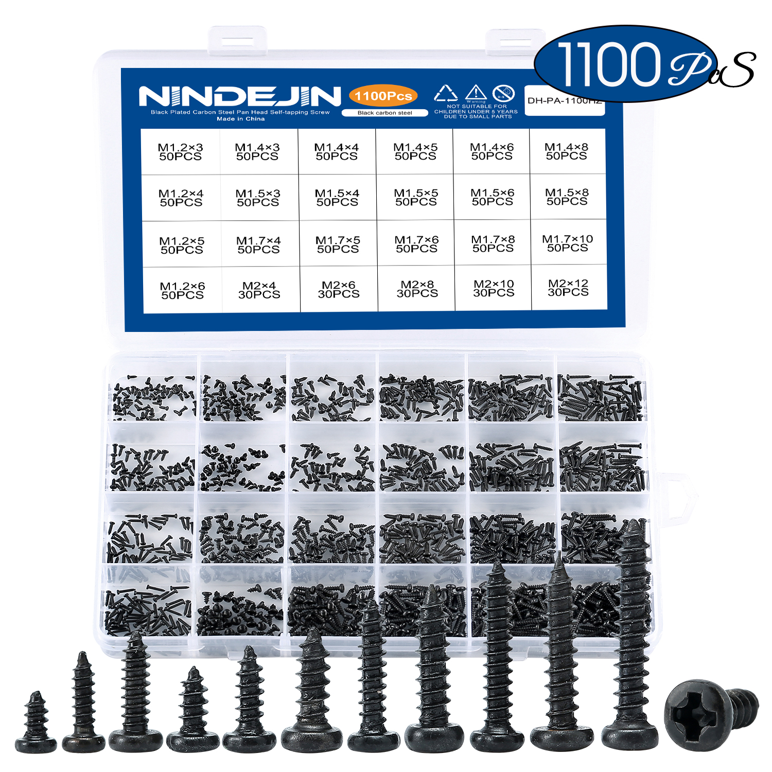 1100pcs Round Pan Head Tapping - đánh giá và giá Paella Pan Steel