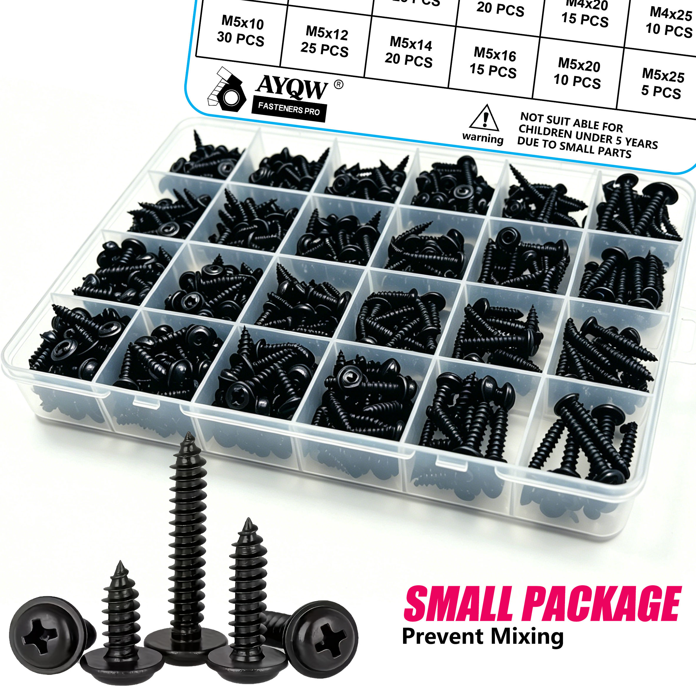 605pcs Self-Tapping Screw Set  - đánh giá và giá Paella Pan Steel
