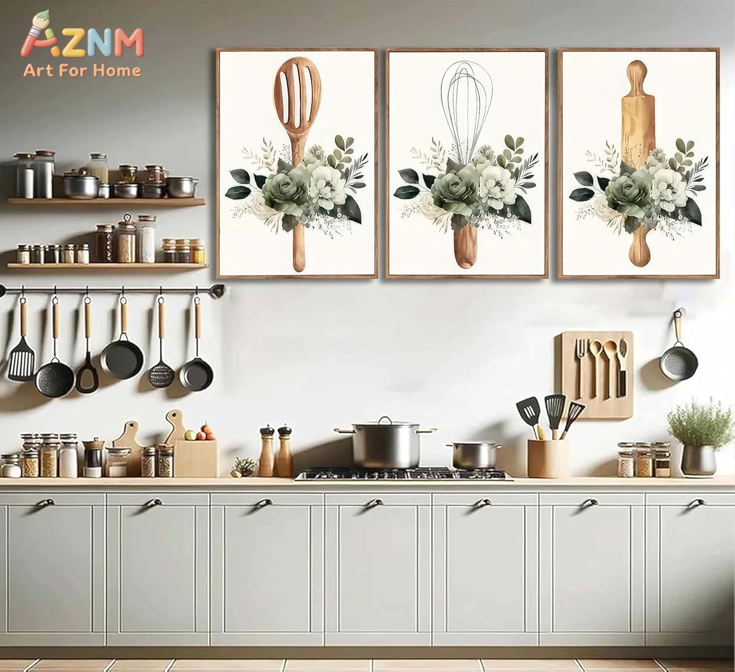 AZNM Kitchen Utensils Floral C - đánh giá và giá Home Cooking Utensils