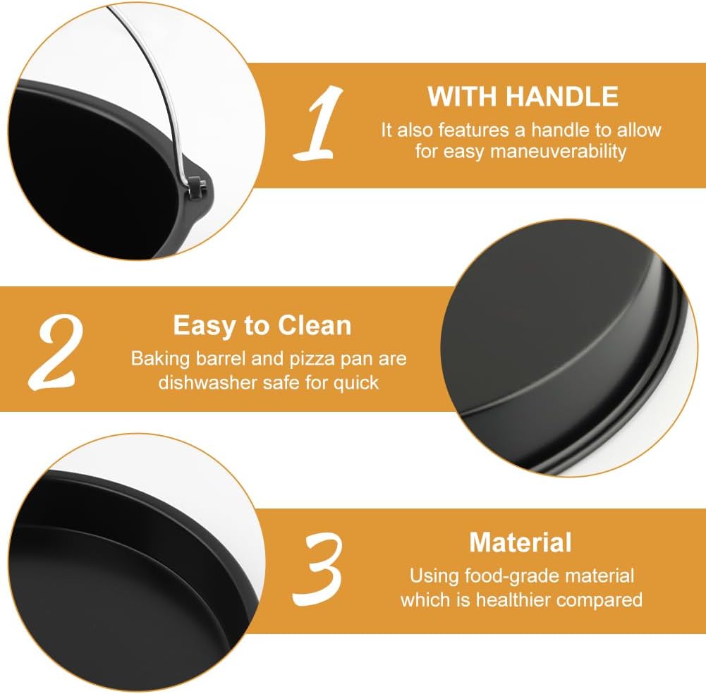 7 Inch Air Fryer Accessories S - đánh giá và giá Paella Pan Steel