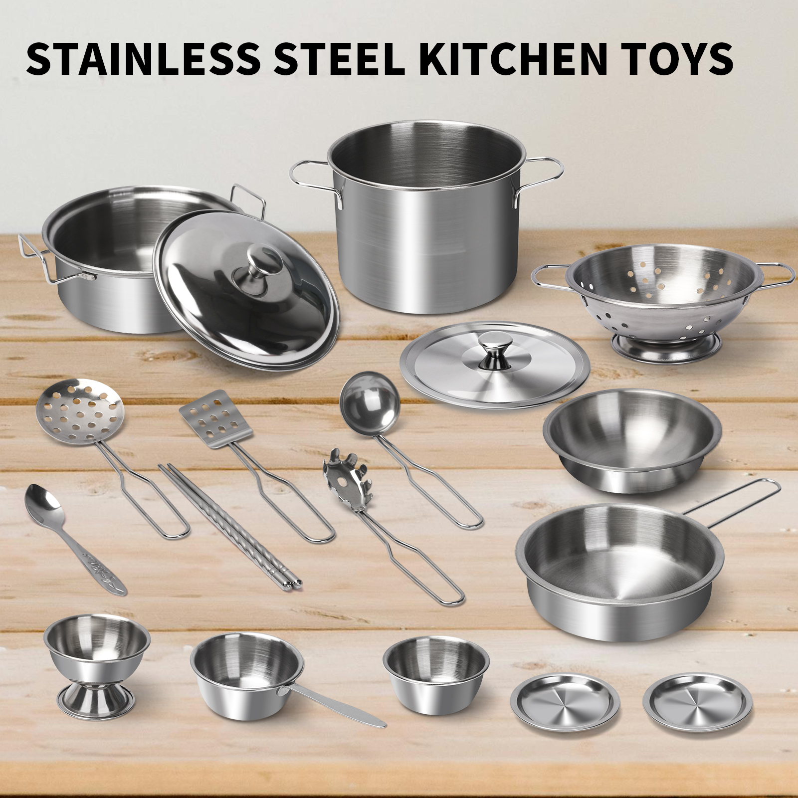 Stainless Steel Kids Kitchen T - đánh giá và giá Paella Pan Steel