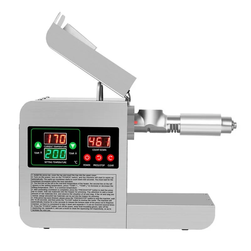 X8S New Upgraded Intelligent T - đánh giá và giá Home Cooking Oil Making Machine