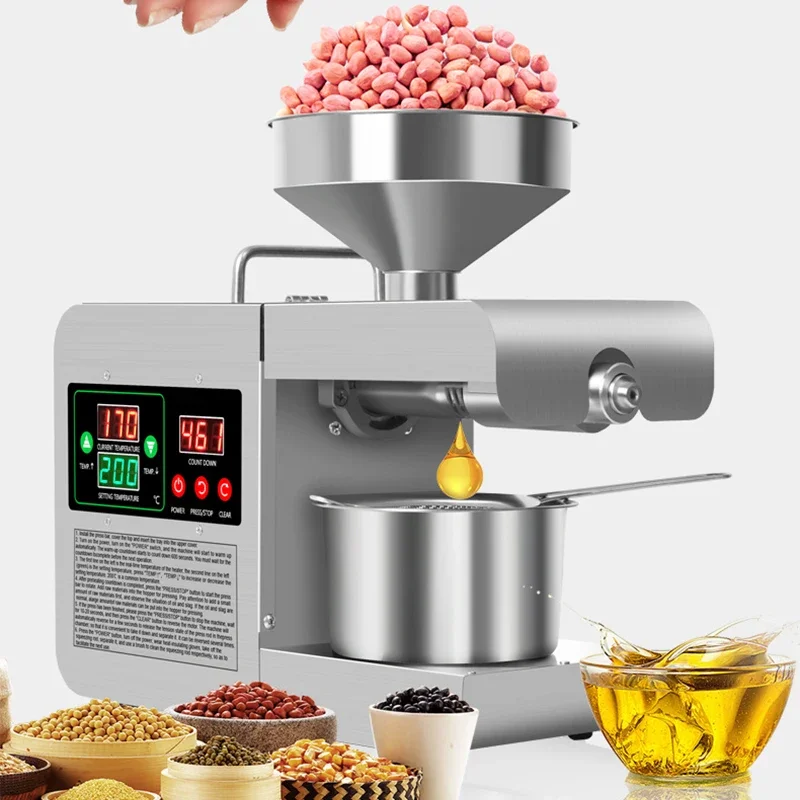 X8S New Upgraded Intelligent T - đánh giá và giá Home Cooking Oil Making Machine