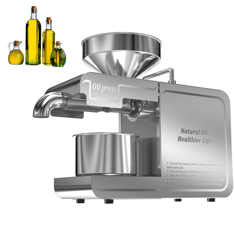 Automatic Oil Press Peanut  Ho - đánh giá và giá Home Cooking Oil Making Machine