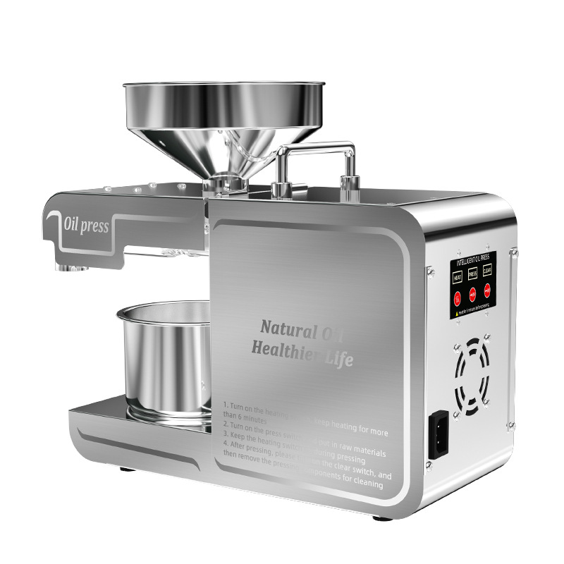 Automatic Oil Press Peanut  Ho - đánh giá và giá Home Cooking Oil Making Machine