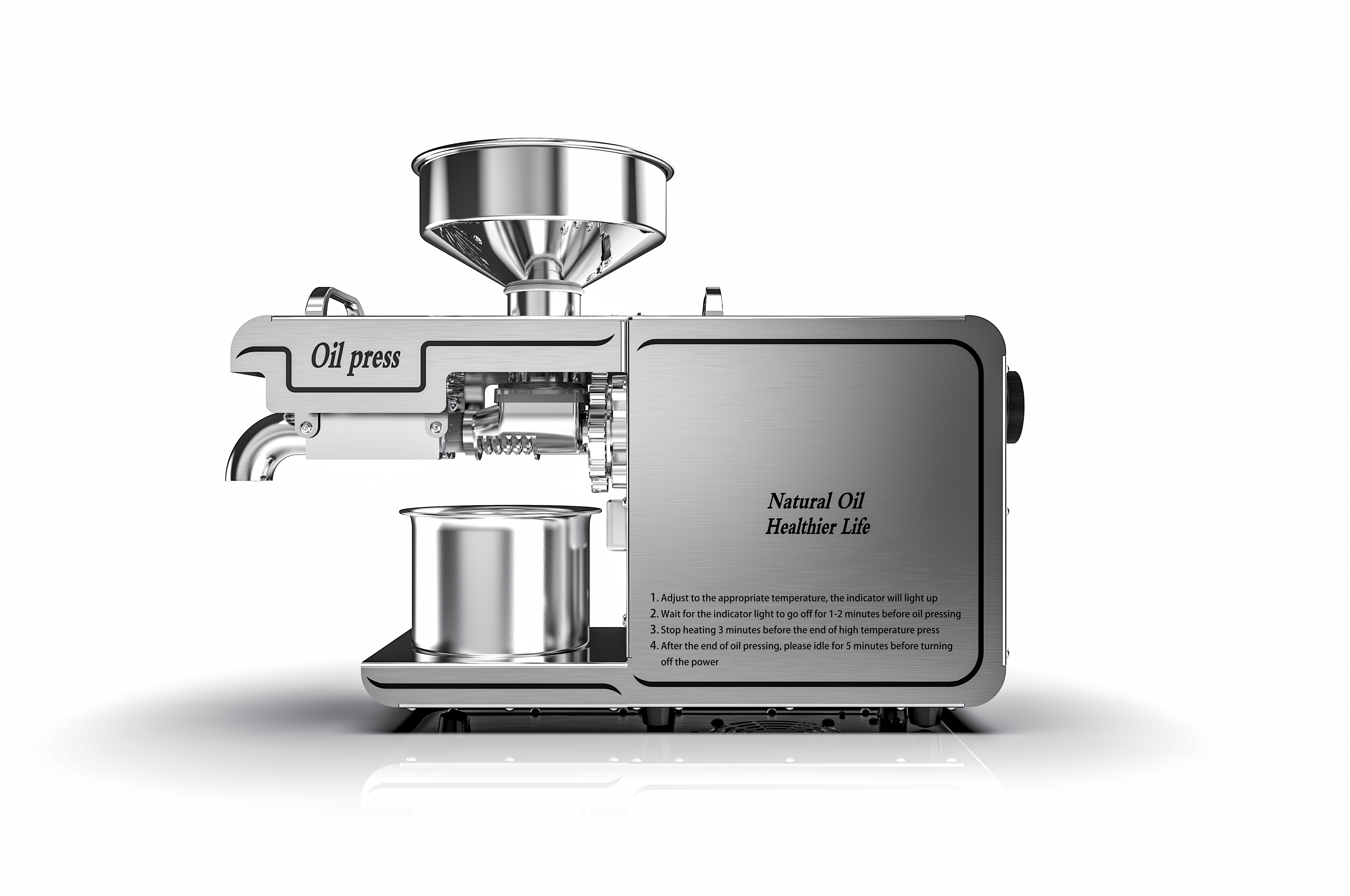 220V/110V Home Oil Press Machi - đánh giá và giá Home Cooking Oil Making Machine