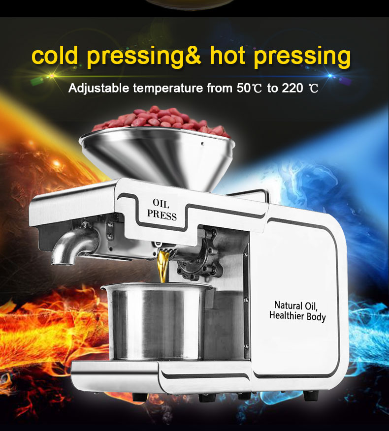 220V/110V Home Oil Press Machi - đánh giá và giá Home Cooking Oil Making Machine