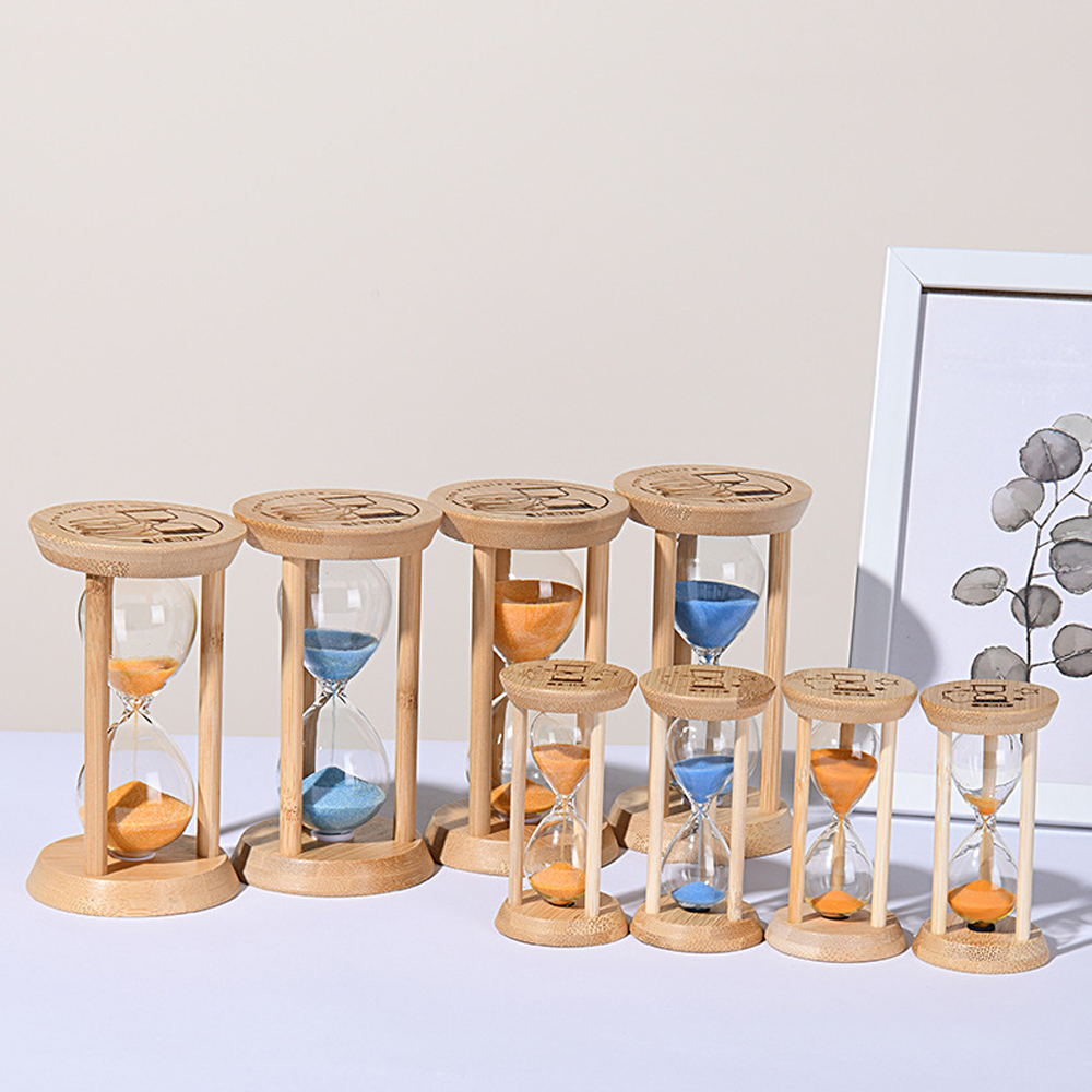 Light Wooden Sand Timers Bambo - đánh giá và giá Home Cooking Game