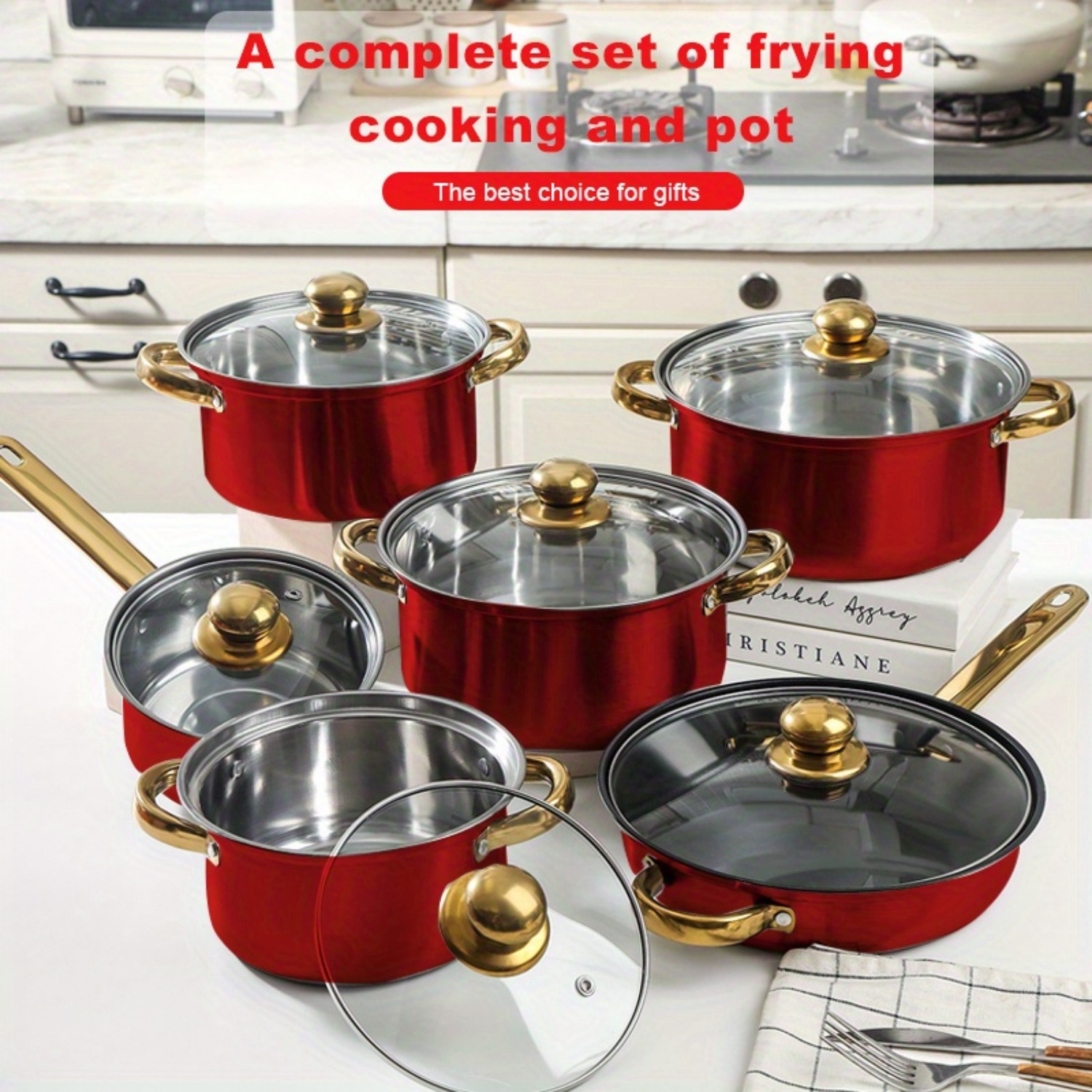 12pcs Stainless Steel Kitchenw - đánh giá và giá Paella Pan Steel