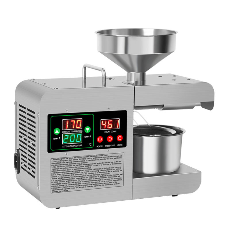 Oil Press Automatic Household  - đánh giá và giá Home Cooking Oil Making Machine