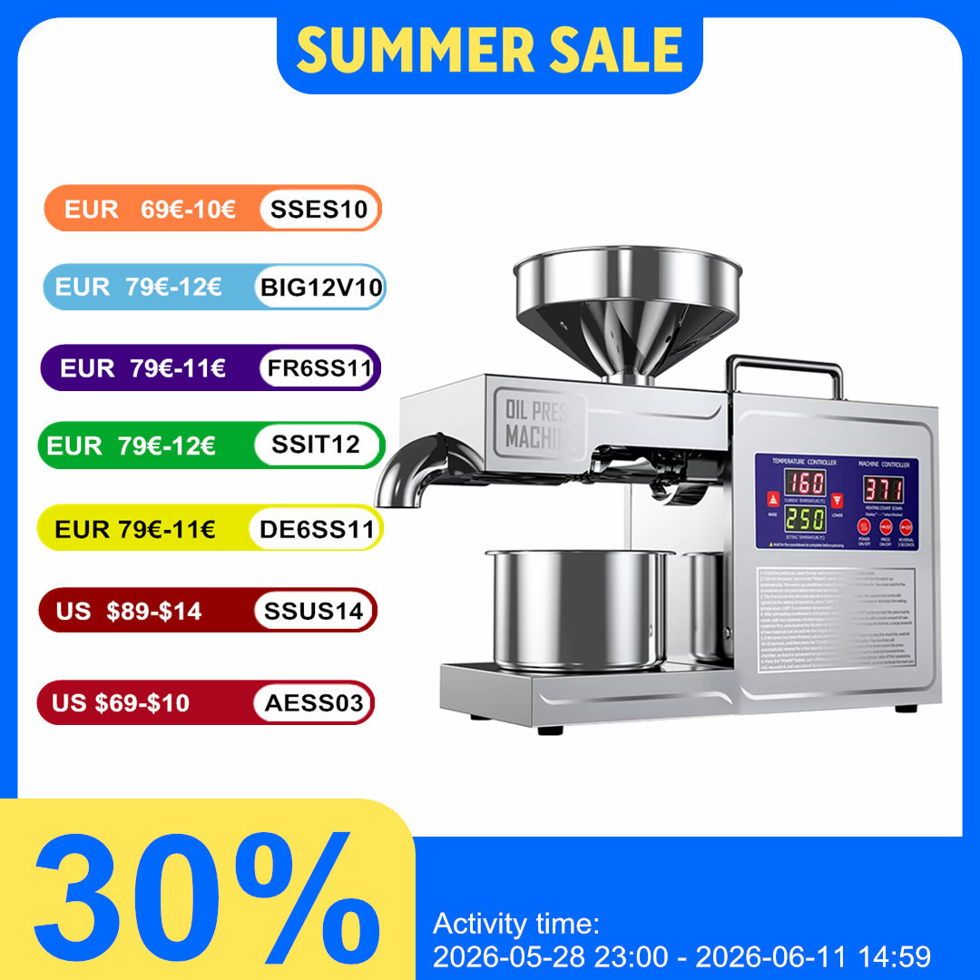 NEW 2025 Model 304 Stainless S - đánh giá và giá Home Cooking Oil Making Machine