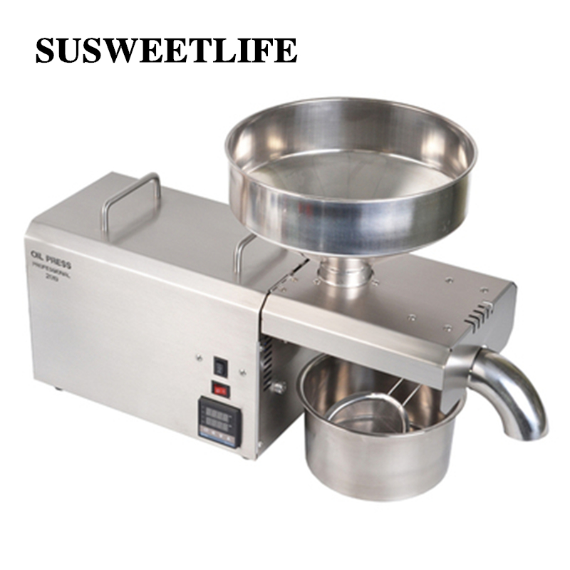 220V/110V S8 Oil Press Machine - đánh giá và giá Home Cooking Oil Making Machine