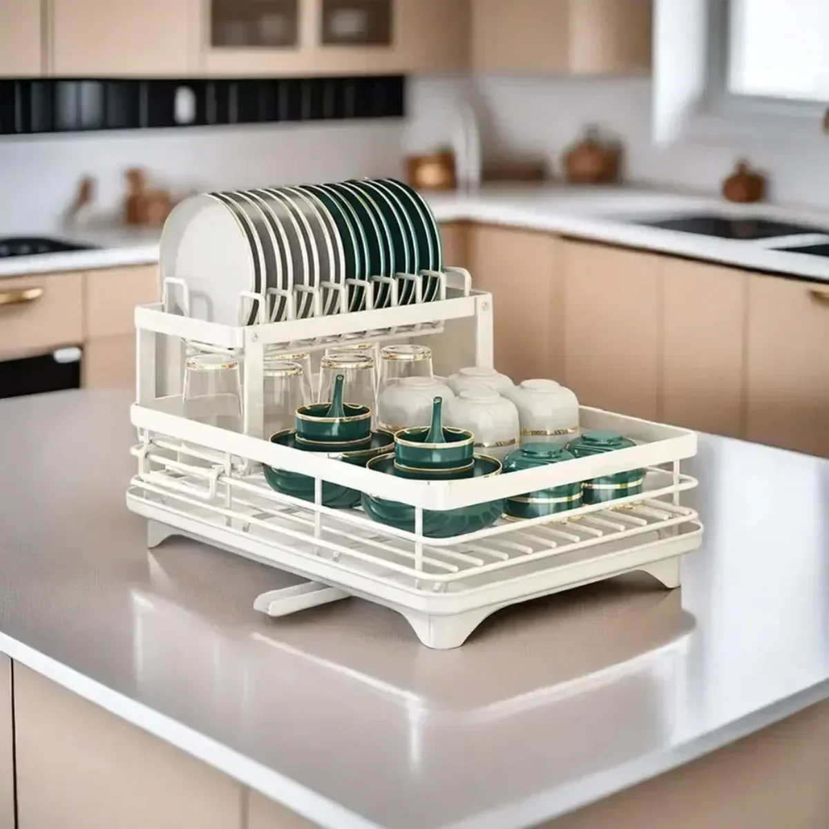 Double Layer Bowl Rack Adjusta - đánh giá và giá Home Cooking Dishes