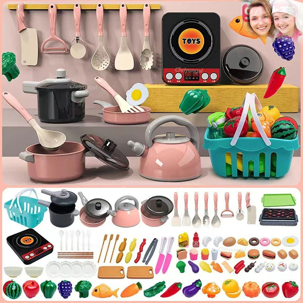 Kids Kitchen Toys Set 92/69/59 - đánh giá và giá Home Cooking Game