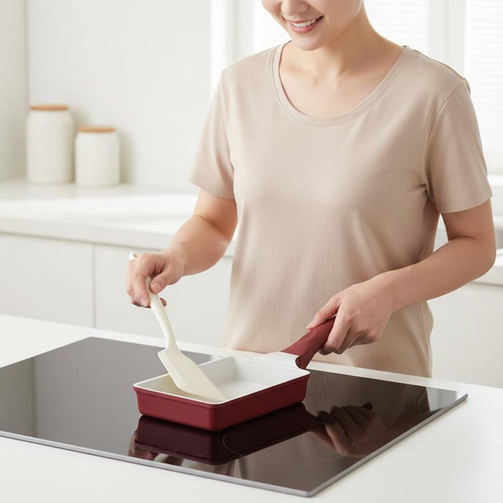 Tamagoyaki Pan Nonstick Japane - đánh giá và giá Home Cooking Egg Roll