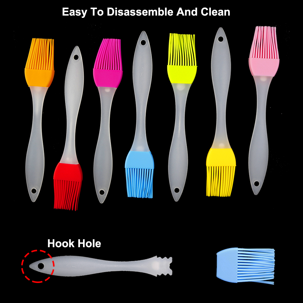 1Pcs 7 Colour Food Silicone Br - đánh giá và giá Home Cooking Oil