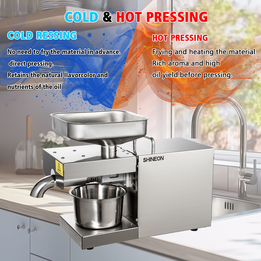 1500W 110V/220V Automatic Cold - đánh giá và giá Home Cooking Oil Making Machine