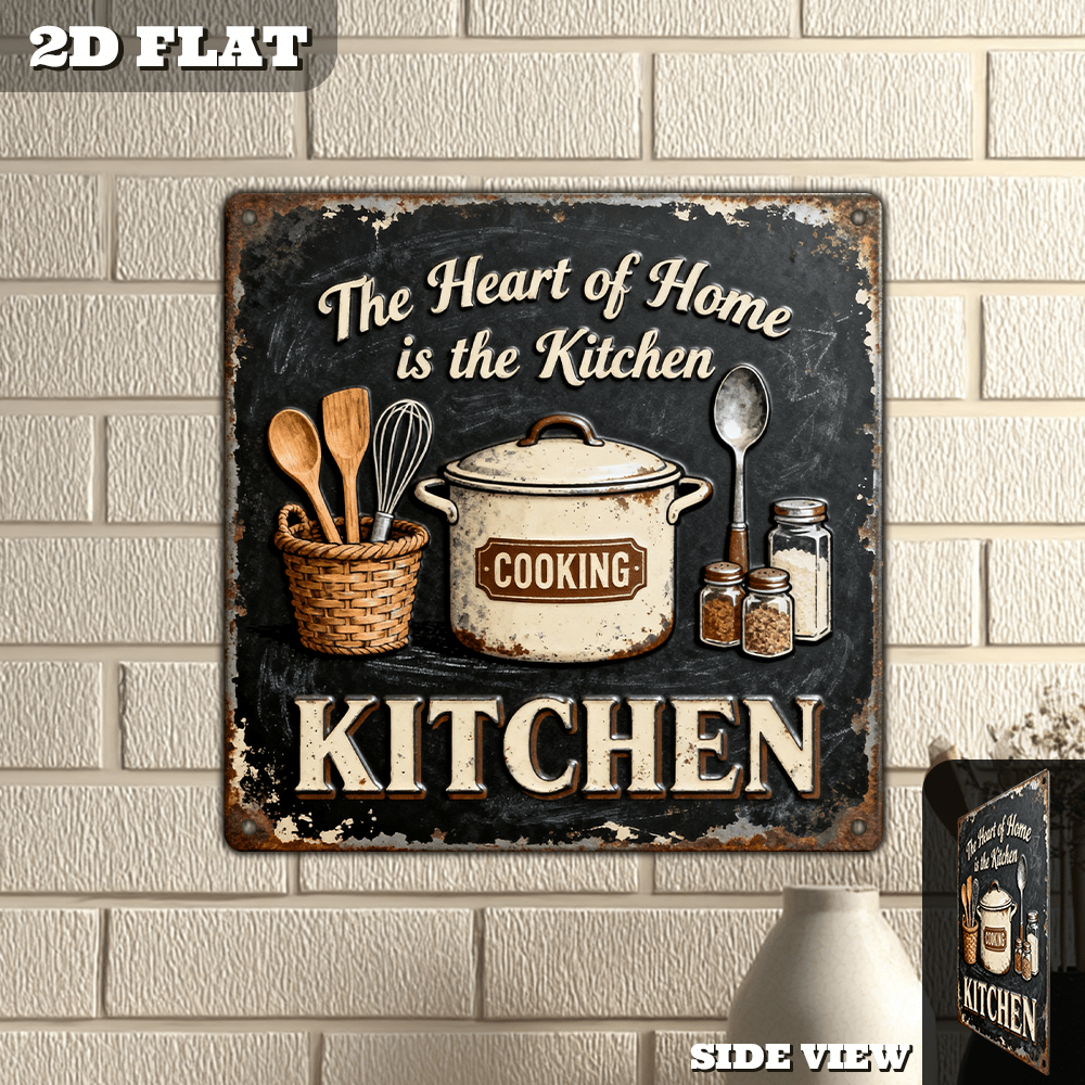Vintage Metal Kitchen Wall Dec - đánh giá và giá Home Cooking Utensils