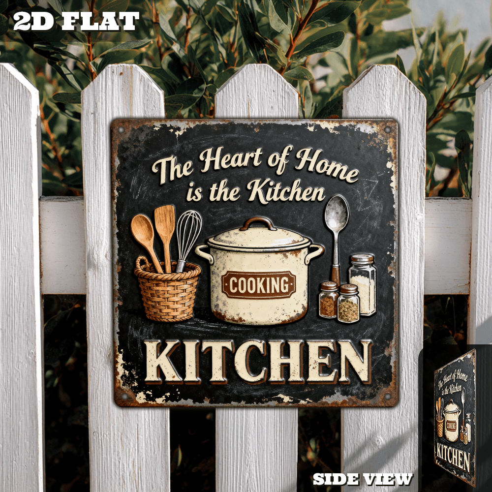 Vintage Metal Kitchen Wall Dec - đánh giá và giá Home Cooking Utensils