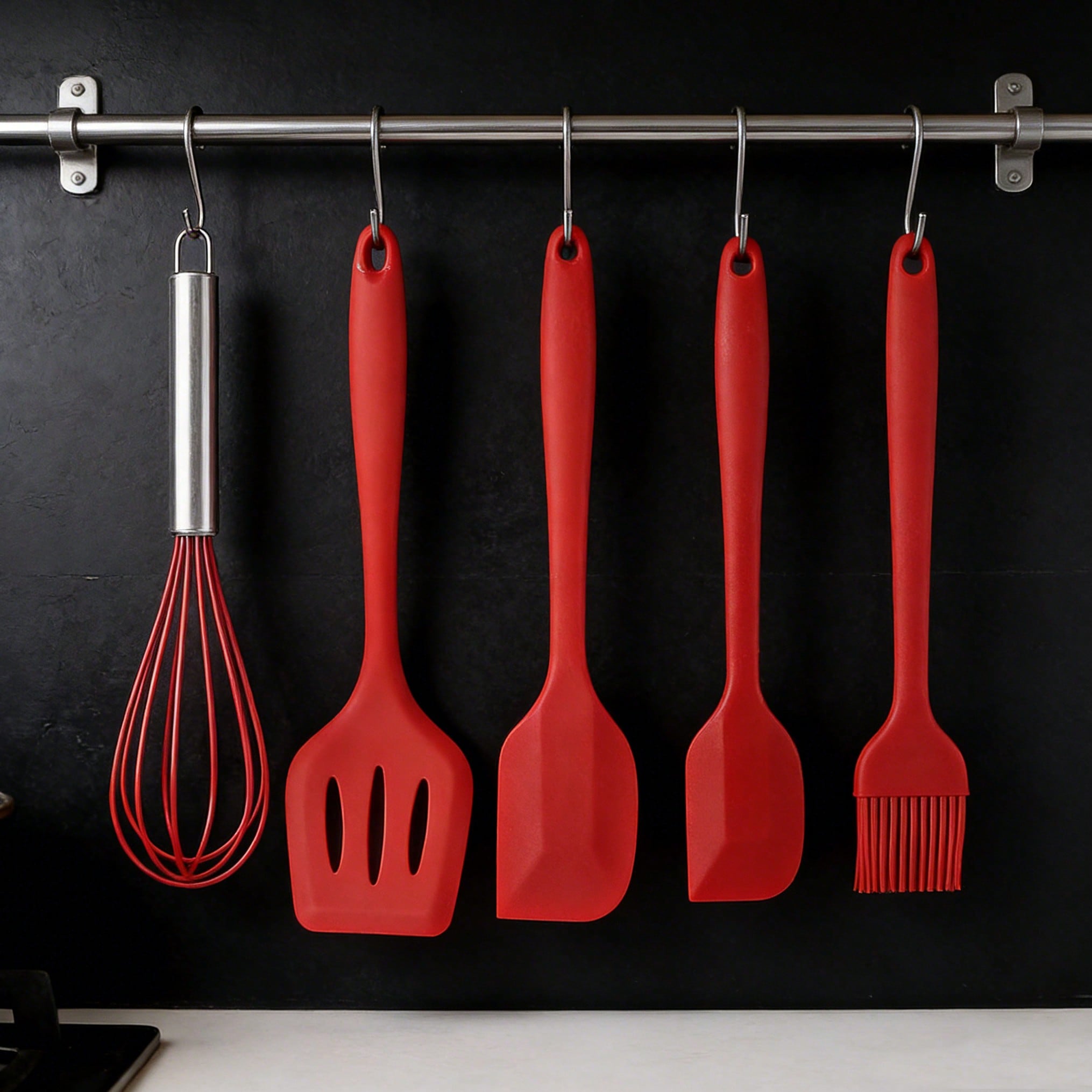 Silicone Cooking Utensils Set, - đánh giá và giá Home Cooking Utensils