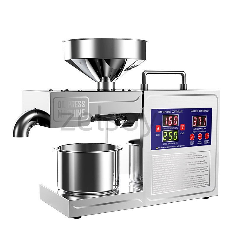 stainless steel oil press mach - đánh giá và giá Home Cooking Oil Making Machine