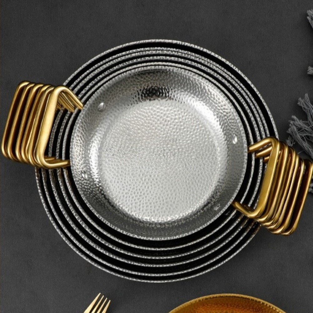 Stainless Steel Seafood Paella - đánh giá và giá Paella Pan Steel