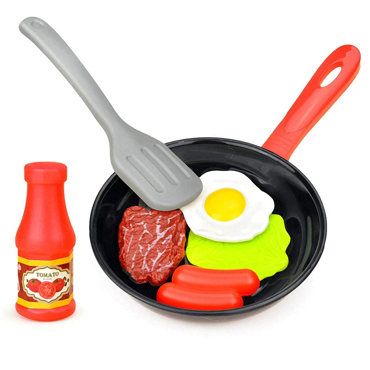 8PCS Children Kitchen Food Toy - đánh giá và giá Home Cooking Game