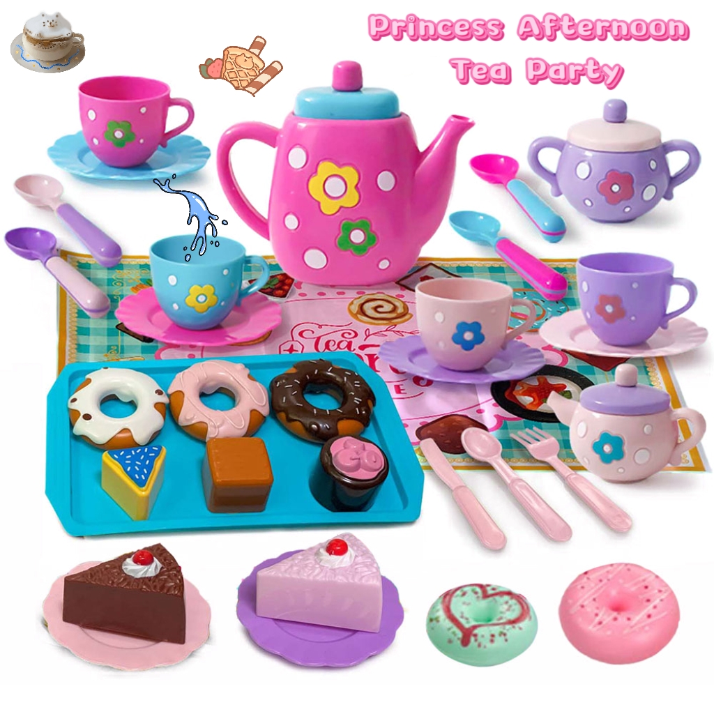 Tea set for girls, tea party s - đánh giá và giá Home Cooking Game