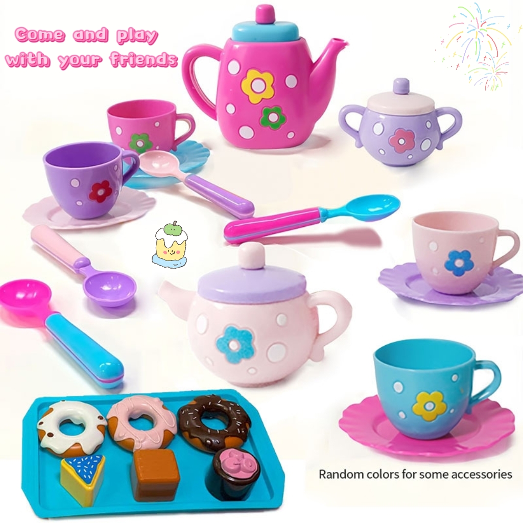 Tea set for girls, tea party s - đánh giá và giá Home Cooking Game