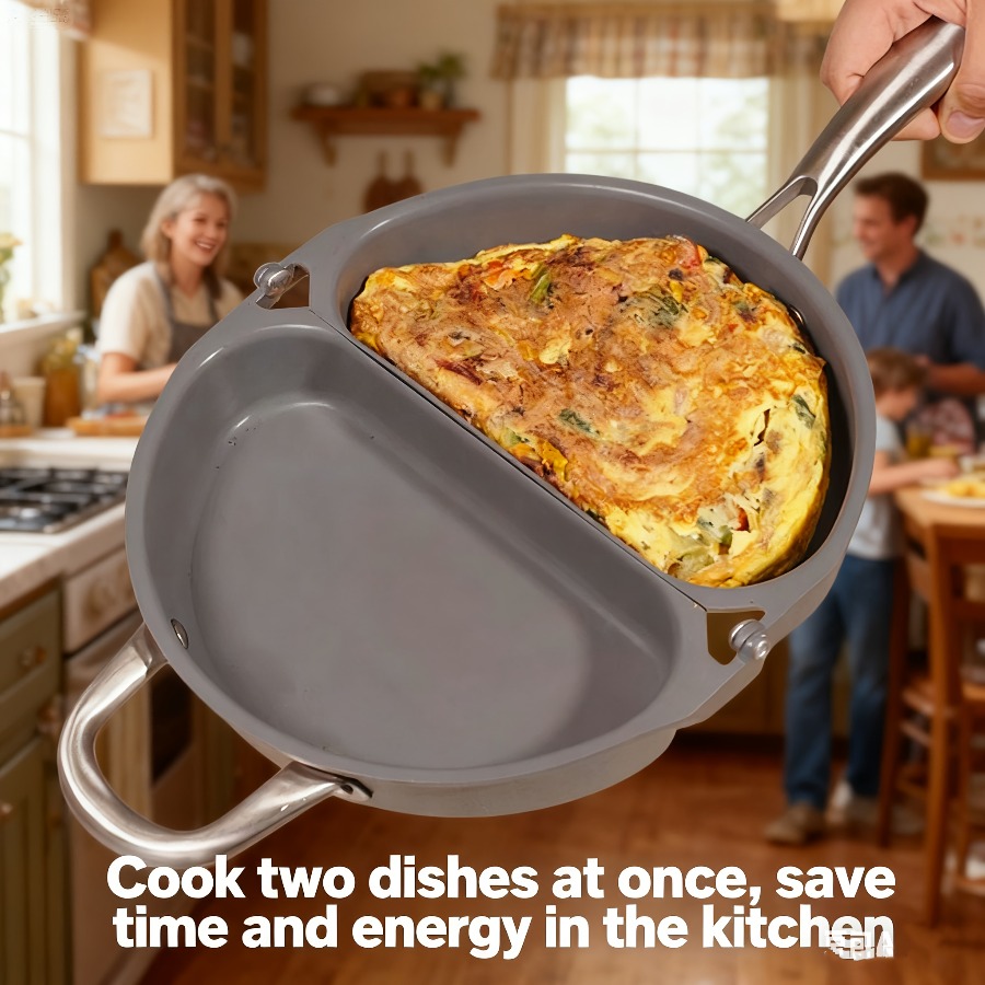 Double Sided Non Stick Pan Fol - đánh giá và giá Home Cooking Egg Roll