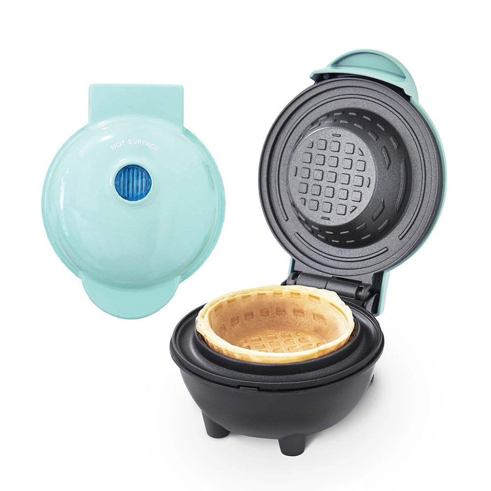 New Mini Waffle Bowl Maker 110 - đánh giá và giá Home Cooking Egg Roll