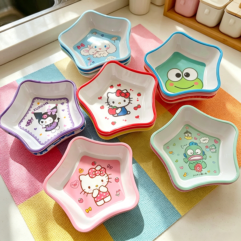 Cute Hello Kitty Bowl Five-poi - đánh giá và giá Home Cooking Dishes