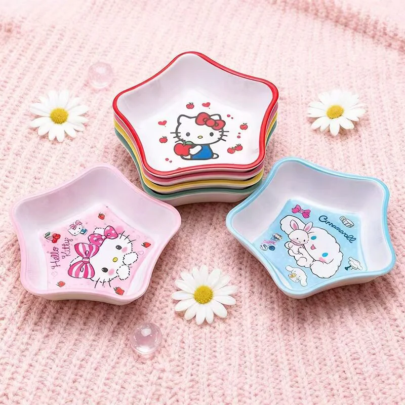 Cute Hello Kitty Bowl Five-poi - đánh giá và giá Home Cooking Dishes