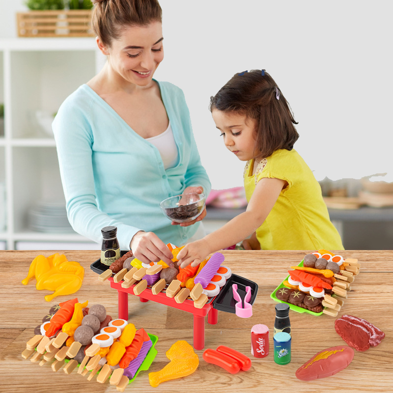 Baby Dress Up Kitchen Toys BBQ - đánh giá và giá Home Cooking Game